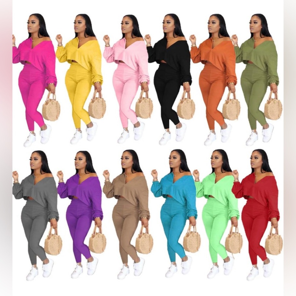 Women's Two Piece Tracksuit NWOT